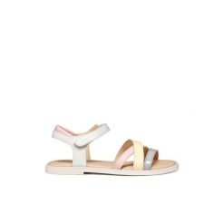 Sandały damskie Geox S.Karly D. Białe sandały damskie Converse, bez wzorów, bez obcasa, bez zapięcia. Za 253.50 zł.