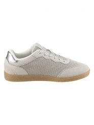 Heine Sneakersy w kolorze szaro-srebrnym rozmiar: 38. Szare obuwie sportowe damskie Heine, bez zapięcia. Za 78.45 zł.