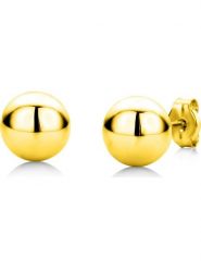 Revoni Złote kolczyki-wkrętki rozmiar: onesize. Żółte kolczyki damskie Revoni, złote. Za 1,087.99 zł.