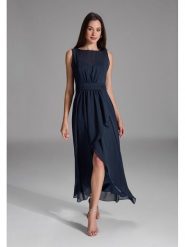 SWING Sukienka w kolorze granatowym rozmiar: 36. Niebieskie sukienki damskie Swing, bez wzorów, bez ramiączek. Za 295.99 zł.