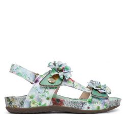 Sandały Laura Vita. Sandały damskie LAURA VITA, bez wzorów, bez obcasa, na płaskiej podeszwie, bez zapięcia. Za 429.99 zł.