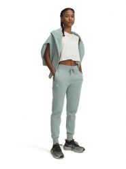 Under Armour Spodnie dresowe w kolorze turkusowym rozmiar: M. Niebieskie spodnie dresowe damskie Under Armour, m, bez wzorów, z dresówki. Za 118.28 zł.