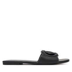 Klapki Call It Spring. Czarne klapki damskie Call it Spring, bez wzorów, bez obcasa, bez zapięcia. Za 139.99 zł.