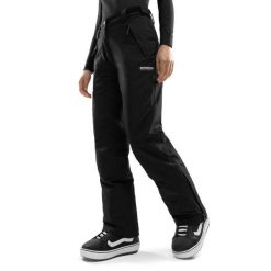 Damskie spodnie na narty i snowboard Sporty zimowe Siroko Core Frutt. Czarne spodnie sportowe damskie SIROKO, na zimę, m, bez wzorów, narciarskie. W wyprzedaży za 182.95 zł.