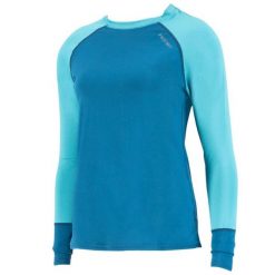 Koszulka z długim rękawem damska Lycra Prolimit Pure Loosefit LA. Niebieskie koszulki damskie PROLIMIT, bez wzorów, z lycry, bez kołnierzyka, bez ramiączek. Za 224.00 zł.