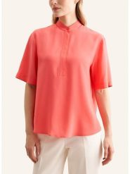 Seidensticker Bluzka w kolorze koralowym rozmiar: 46. Czerwone bluzki damskie Seidensticker, bez wzorów, z wiskozy, bez kołnierzyka, bez ramiączek. Za 141.19 zł.