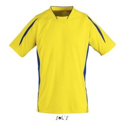 Koszulka Sol's Maracana 2 Ssl. Niebieskie bluzki damskie SOL'S, s, bez wzorów, sportowe, bez kołnierzyka, bez ramiączek. Za 146.00 zł.