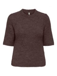 ONLY Sweter w kolorze brązowym rozmiar: L. Brązowe swetry klasyczne damskie Only, l, ze splotem, bez kołnierzyka. Za 113.90 zł.