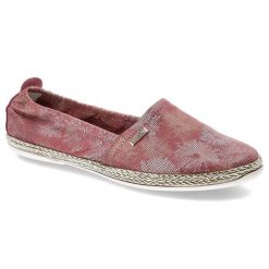 Różowe Espadryle Lemar Damskie Wygodne Lekkie Buty. Czerwone espadryle damskie Lemar, bez wzorów, ze skóry, bez obcasa. Za 149.00 zł.