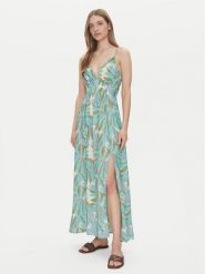 ONLY Sukienka letnia Ayo 15349299 Zielony Regular Fit. Zielone sukienki damskie Only, bez wzorów, z wiskozy, bez ramiączek. Za 199.99 zł.