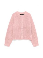 Vero Moda Kardigan w kolorze jasnoróżowym rozmiar: L. Różowe kardigany damskie Vero Moda, l, bez wzorów, z wełny. Za 175.67 zł.