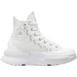 Trampki Converse Run Star Legacy Cx Platform Studded, Kobiety. Białe trampki damskie Converse, bez wzorów, bez zapięcia. Za 890.00 zł.