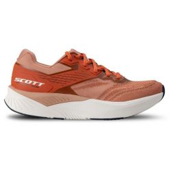 Buty do biegania dla kobiet Scott W Pursuit Ride - Wygoda i wydajność. Brązowe obuwie sportowe damskie Scott, bez zapięcia, do biegania. Za 449.99 zł.