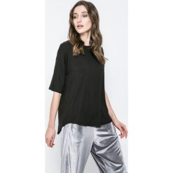 DKNY - Top piżamowy. Szare piżamy damskie DKNY, z dzianiny. W wyprzedaży za 99.90 zł.