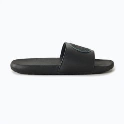 Klapki damskie Rip Curl Icons Bloom. Czarne klapki damskie Rip Curl, bez wzorów, bez obcasa, bez zapięcia. Za 159.99 zł.