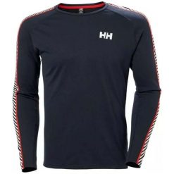 Bluza Helly Hansen lifa active stripe crew. Niebieskie bluzy damskie Helly Hansen, l, bez wzorów, bez kaptura. Za 234.05 zł.
