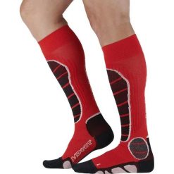 Skarpetki Monnet Freeride. Czerwone skarpetki damskie MONNET, bez wzorów. Za 248.50 zł.