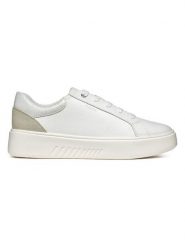Geox Sneakersy w kolorze białym rozmiar: 39. Białe obuwie sportowe damskie Geox, z materiału, bez zapięcia. Za 298.67 zł.