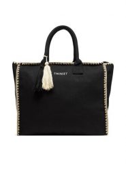 TWINSET Torebka 251LB7AFF Czarny. Czarne torebki klasyczne damskie Twinset, z materiału, bez dodatków. Za 359.99 zł.