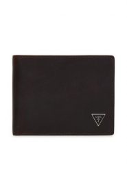 Guess Portfel SMROVL LEA27 Brązowy. Brązowe portfele damskie Guess, z aplikacjami, ze skóry. Za 189.99 zł.
