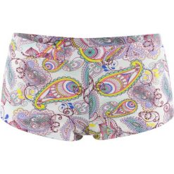 Figi "panty" bonprix zielony z nadrukiem. Zielone bikini bonprix, z nadrukiem. Za 32.99 zł.