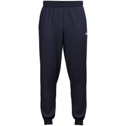 Spodnie treningowe z poliestru Jako One. Niebieskie spodnie sportowe damskie JAKO, s, bez wzorów, z dresówki, do biegania. Za 194.00 zł.