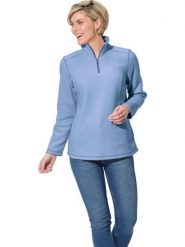 WITT WEIDEN Bluza polarowa w kolorze błękitnym rozmiar: 38. Niebieskie bluzy damskie WITT WEIDEN, bez wzorów, z polaru, bez kaptura. Za 47.94 zł.