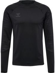 Bluza Hummel Pro. Czarne bluzy damskie Hummel, na zimę, s, bez wzorów, z materiału, bez kaptura. Za 249.00 zł.