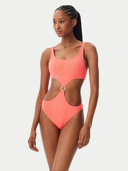 Banana Moon Strój kąpielowy Rolling Scrunch JAA13 Pomarańczowy. Brązowe stroje jednoczęściowe Banana Moon, bez wzorów, z syntetyku. Za 449.99 zł.