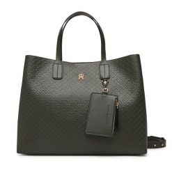 Torebka Tommy Hilfiger. Brązowe torebki klasyczne damskie Tommy Hilfiger, bez dodatków. Za 749.99 zł.