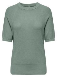 ONLY Sweter w kolorze zielonym rozmiar: M. Zielone swetry klasyczne damskie Only, m, z wiskozy, bez kołnierzyka. Za 92.86 zł.