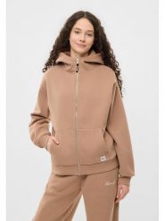 Bench Bluza "Gandia" w kolorze jasnobrązowym rozmiar: 36. Brązowe bluzy damskie Bench, bez wzorów, z bawełny, bez kaptura. Za 127.05 zł.