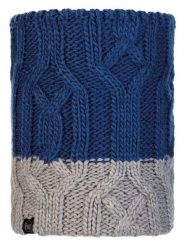 Buff Szal-koło w kolorze granatowo-szarym rozmiar: onesize. Niebieskie szaliki damskie Buff, bez wzorów, z polaru. Za 97.45 zł.