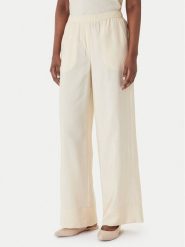 Marella Spodnie materiałowe Eremi 2613131154 Beżowy Regular Fit. Brązowe spodnie materiałowe damskie Marella, bez wzorów, z materiału. Za 879.99 zł.