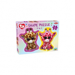 Tactic Ty Beanie Boos Shape Puzzle. Szare bez kategorii Tactic. Za 43.82 zł.