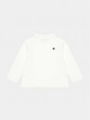 United Colors Of Benetton Bluzka 3FHAG105E Biały Regular Fit. Białe t-shirty i koszulki chłopięce United Colors Of Benetton, bez wzorów, z bawełny, bez kołnierzyka, bez ramiączek. Za 69.99 zł.