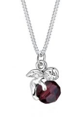 Elli Damski wisiorek Anioł z kryształem w srebrze próby 925 Sterling Silver Naszyjniki 1 ct. Szare naszyjniki damskie Elli, srebrne. Za 303.99 zł.