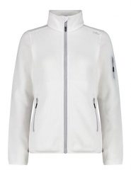 CMP Kurtka polarowa w kolorze białym rozmiar: 42. Białe kurtki damskie CMP, bez wzorów, z materiału, bez kaptura. Za 127.05 zł.