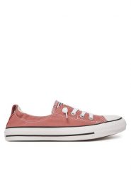 Converse Trampki Chuck Taylor All Star Shoreline Slip A10667C Brązowy. Brązowe trampki damskie Converse, bez wzorów, z materiału, bez zapięcia. Za 179.99 zł.