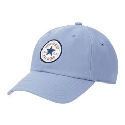 Czapka Converse Tipoff Chuck Patch Baseball Hat, Dla obu płci. Niebieskie czapki z daszkiem damskie Converse, bez wzorów, z poliesteru. Za 190.00 zł.
