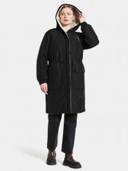 Didriksons Dwustronna parka "Anna" w kolorze biało-czarnym rozmiar: 40/42. Białe parki damskie Didriksons, bez kaptura. Za 329.42 zł.