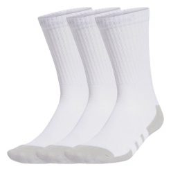 Skarpety Essentials CLIMACOOL Crew 3 Pairs. Białe skarpetki damskie Adidas, bez wzorów, z bawełny. Za 54.95 zł.