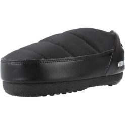 Sandały MOON BOOT MB SANDAL BAND NYLON Czarny. Czarne sandały damskie Moon Boot, bez wzorów, z nylonu, bez obcasa, bez zapięcia. W wyprzedaży za 493.90 zł.