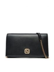 Elisabetta Franchi Torebka BS-03A-47E2-V540 Czarny. Czarne torebki wieczorowe damskie Elisabetta Franchi, bez wzorów, ze skóry, bez dodatków. Za 2,549.00 zł.