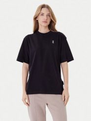 On T-Shirt Club-T 1WE1006 Czarny Relaxed Fit. Czarne t-shirty damskie On, xs, bez wzorów, z bawełny, bez kołnierzyka. Za 199.99 zł.