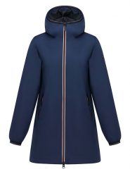 Regatta Kurtka przeciwdeszczowa "Lenika" w kolorze granatowym rozmiar: 46. Niebieskie kurtki sportowe damskie Regatta, m, bez wzorów, bez kaptura. Za 199.03 zł.