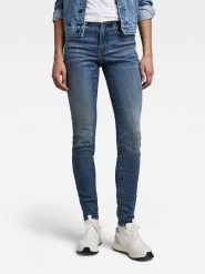 G-Star Dżinsy - Skinny fit - w kolorze niebieskim rozmiar: W25/L30. Niebieskie jeansy damskie G-Star. Za 254.74 zł.