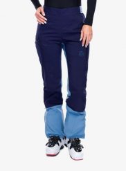 Spodnie softshell damskie La Sportiva Ikarus Pant. Niebieskie spodnie sportowe damskie La Sportiva, s, bez wzorów, z softshellu, narciarskie. Za 714.99 zł.