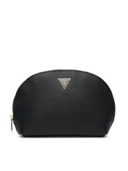 Guess Kosmetyczka PW7526 P5270 Czarny. Czarne kosmetyczki damskie Guess, z aplikacjami, ze skóry. Za 189.99 zł.