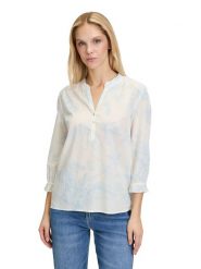 CARTOON Bluzka w kolorze kremowym rozmiar: 38. Brązowe bluzki damskie Cartoon, bez wzorów, bez kołnierzyka, bez ramiączek. Za 92.64 zł.